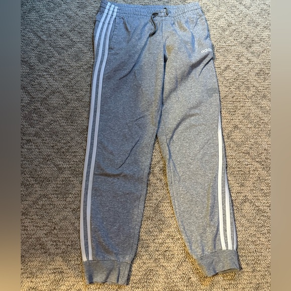 grey adidas sweatpants - Picture 2 of 4